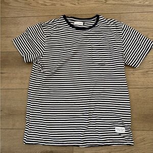 Classic Striped Navy and White Tee